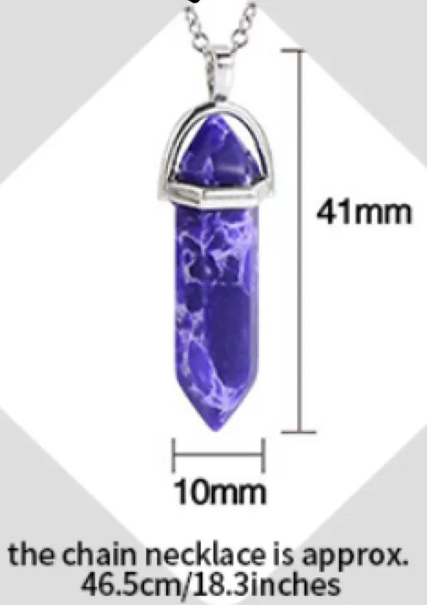 Chakra Crystal Necklace - Image 2