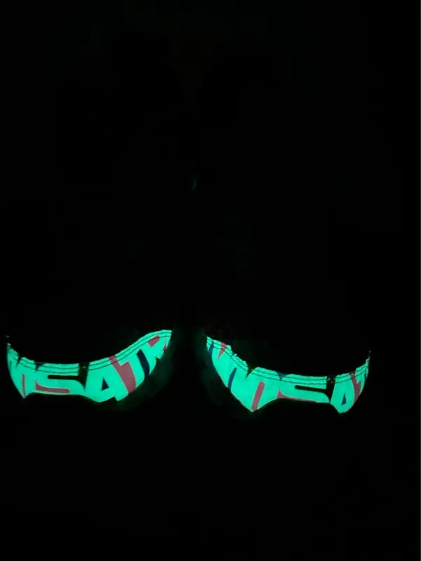 Size 9 - ASICS GEL-Noosa Tri 7 Glow In Dark - Image 8