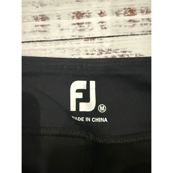 FootJoy Women's Black Athletic Skort Medium High-Rise‎ Golf Tennis - Image 3
