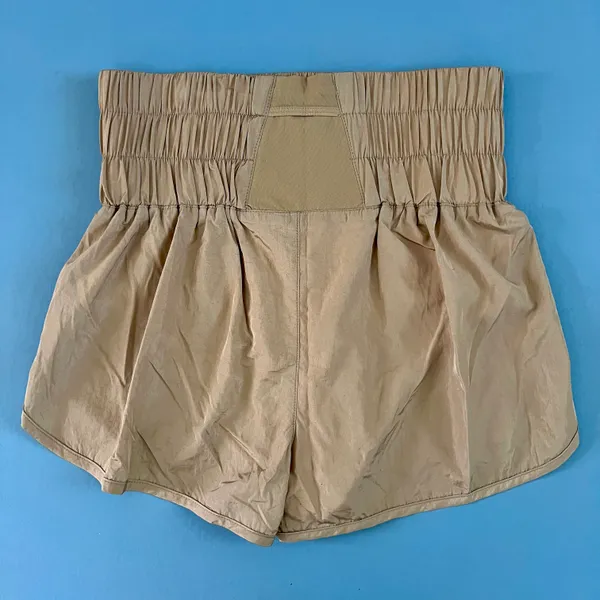 Free People Movement NWT The Way Home Clay Tan High Rise Shorts - Image 6