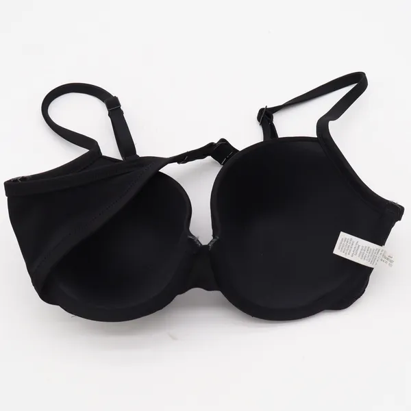 Aerie Womens Black Lightly Lined Underwire Bikini Top Adjustable Straps 34D - Image 5
