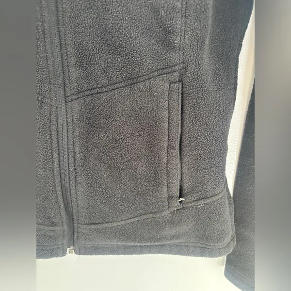 Columbia zip up polar fleece jacket with hood fleece women’s medium - Image 2