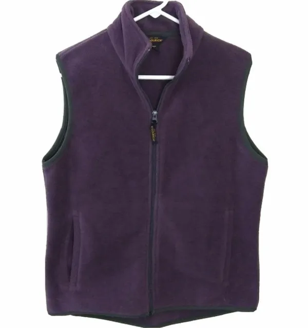fleece women's vest Size Medium - Image 11