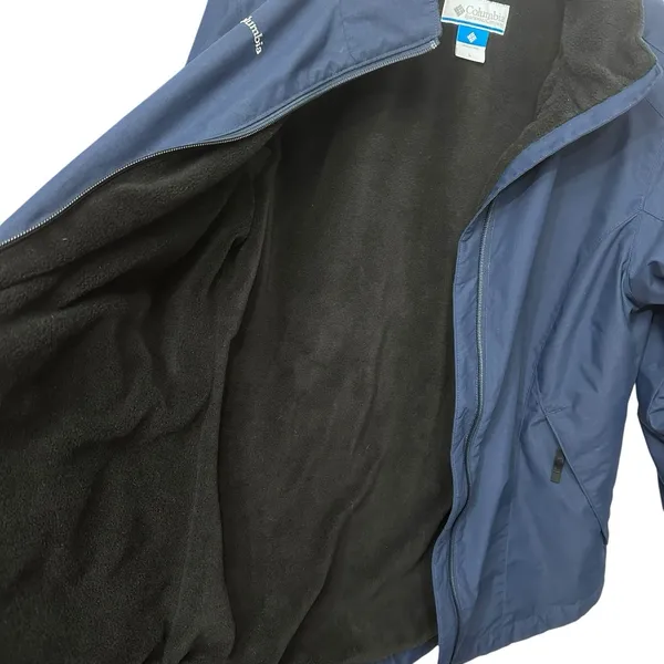 Columbia‎ Sportswear Women's Blue Fleece Lined Insulated Jacket Size L Gorpcore - Image 6