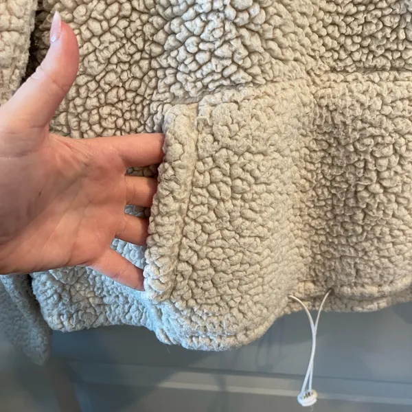 SO Cream Sherpa Jacket - Image 3