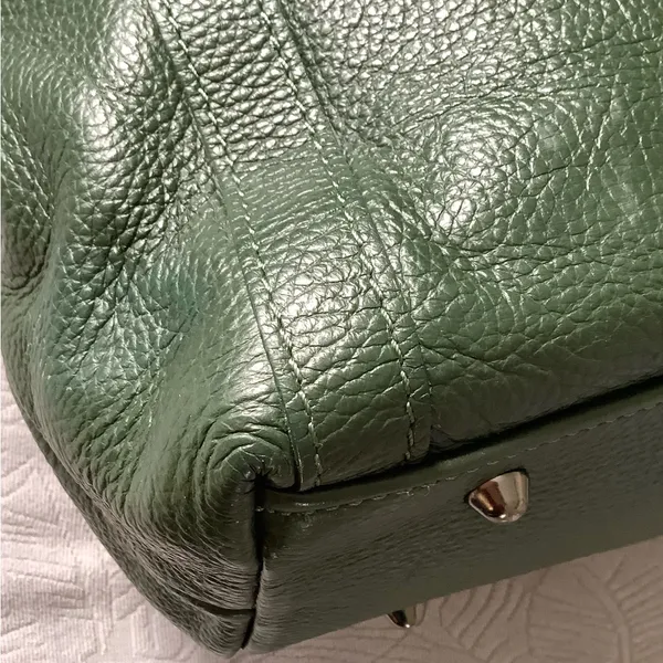 Genuine leather bag- beautiful modern color! 💚💚💚 - Image 13