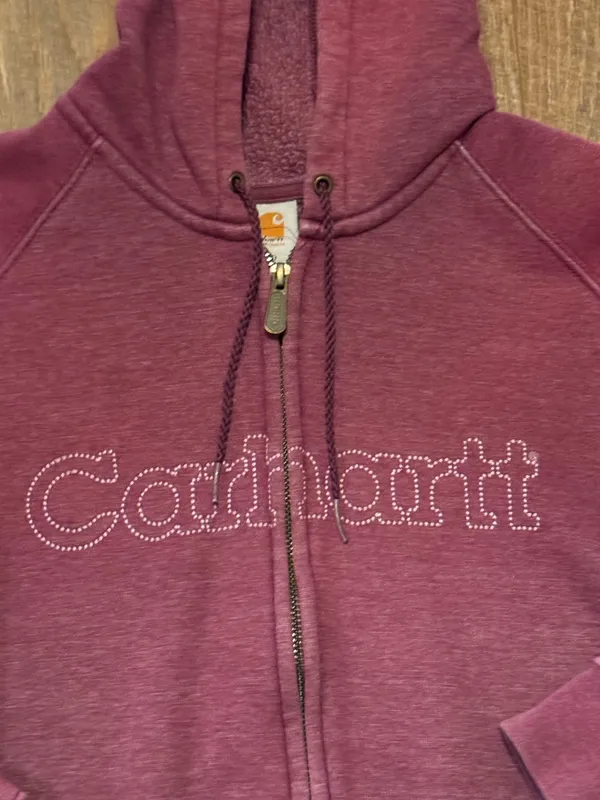 Vintage Carhartt Full-Zip Hoodie - Image 4