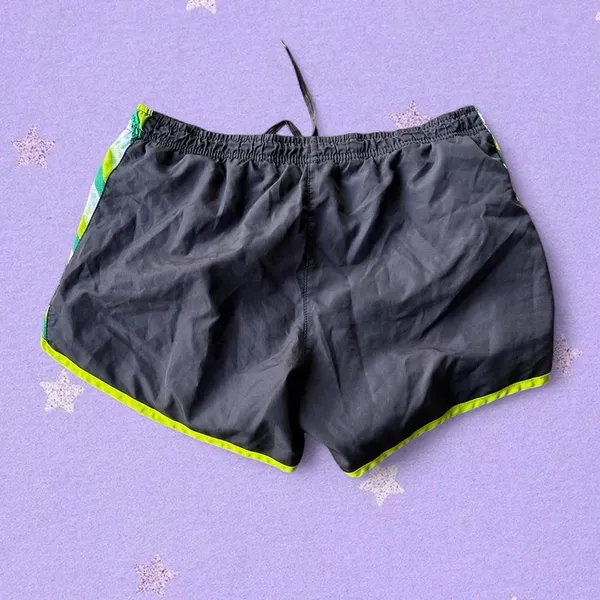 Pony Grey + green running shorts Gray - Image 4