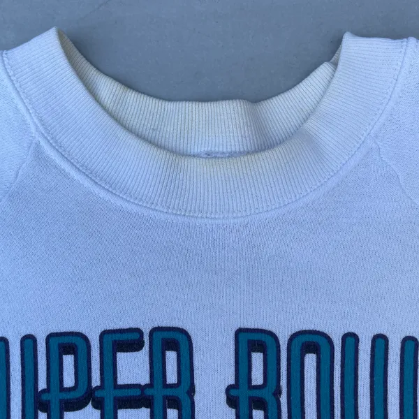 National Football League Rare Vintage 90s Dallas Cowboys Champions White Graphic Crewneck Sweater - Image 8