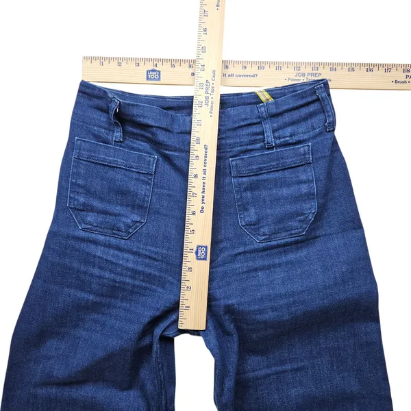 Maeve Anthropologie The Colette Jeans Womens 27 Crop High Rise Wide Leg Denim - Image 6
