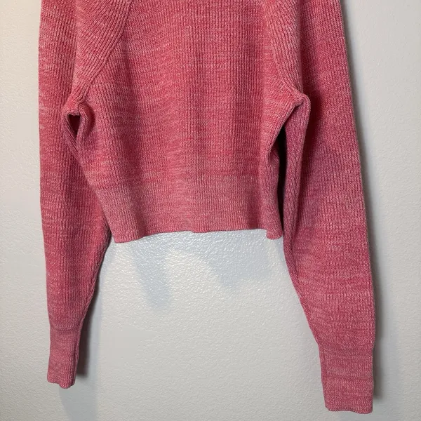 Free People Size-XS/T Women's Too Good Pink Pullover Knit‎ Sweater - Image 11