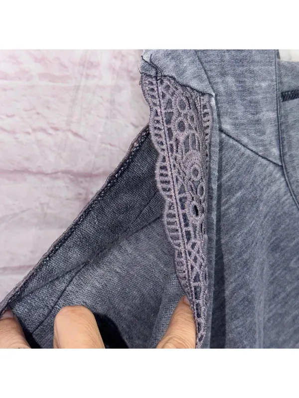 VENUS Cold Shoulder Lace Detail Top - Size XL - Image 4