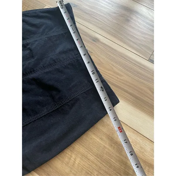 Free People Navy Blue Corduroy mini skirt S - Image 5