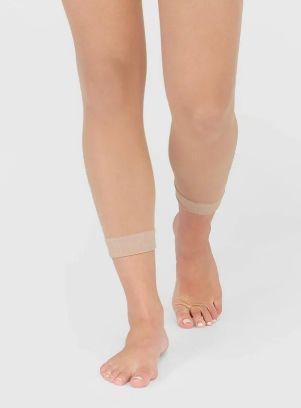 SPANX Assets High Falutin Footless Tights Beige Size F Holiday Shapewear - Image 6