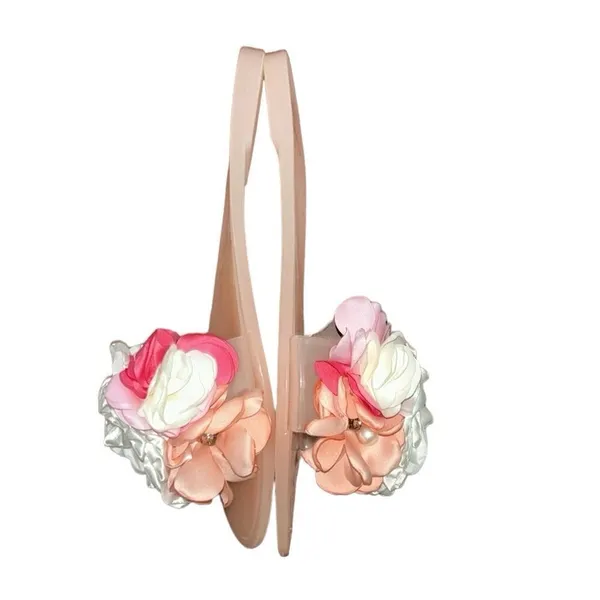 Palms Pink Rubber Sandals(Size 8-9) - Image 6