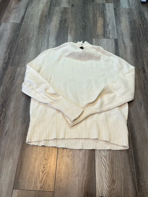J. Crew Wool Blend Ruffle Neck Sweater - Image 4
