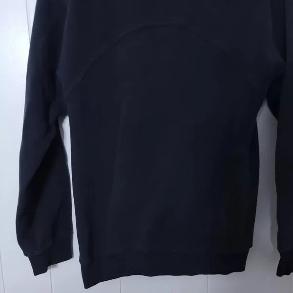Lululemon Women's Long Sleeve Pullover Sweater Black With Logo - Image 4