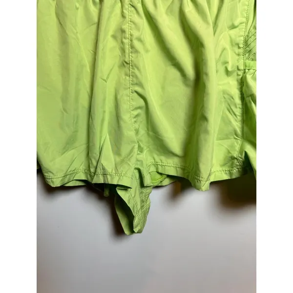 Brand New Free People Movement Women's Large Chartreuse Green Mini Skirt - Image 3