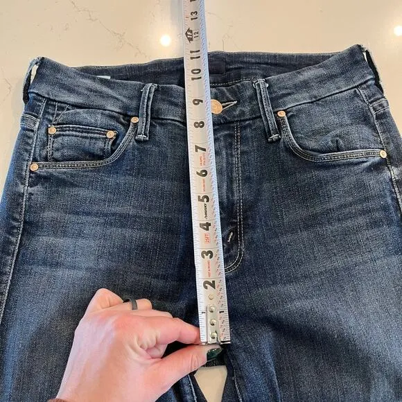 Mother Denim The Looker Crop Jeans in On the‎ Edge Size 25 - Image 13