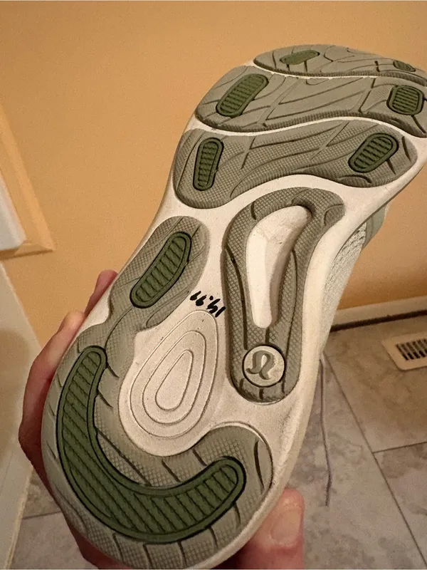 Lululemon Chargefeel Low Women’s Workout Shoes in Light Sage/Green Fern/White - Image 7
