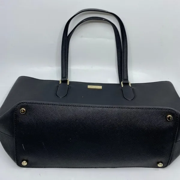 Kate Spade Black Large Saffiano Leather Tote Bag - Image 3
