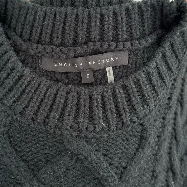 English Factory Cable Sweater - Image 6