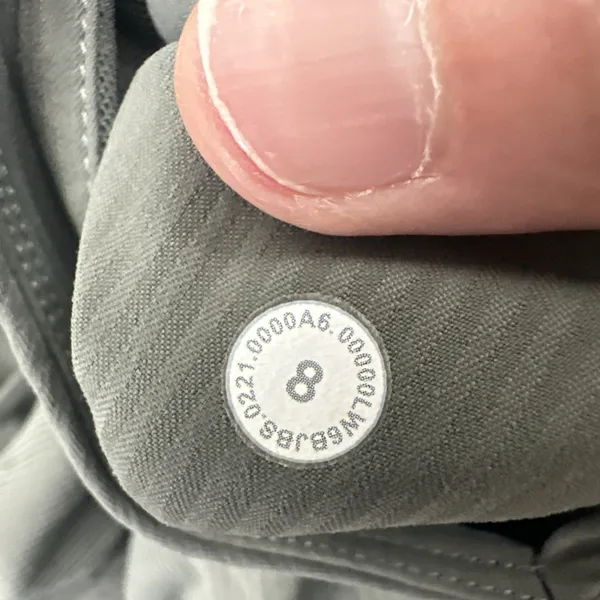 Lululemon Beyond The Studio Crop Pants Olive Green Athleisure Women's 8 x 25 - Image 6