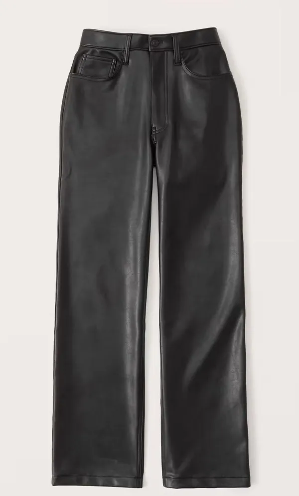 Abercrombie Leather Pants - Image 2