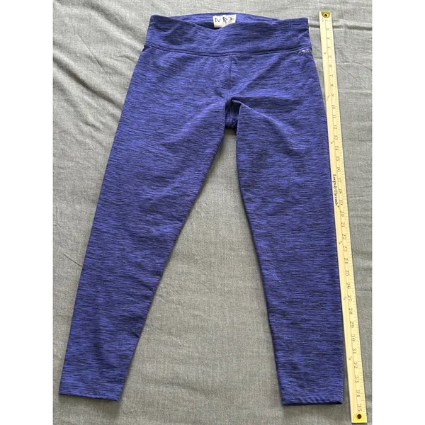 Marc New York Performance Purple Space Dye Leggings Womens Medium Athleisure - Image 6