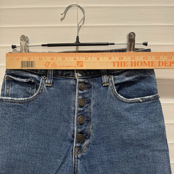 Abercrombie & Fitch Jeans Womens 25 0 The Mom High‎ Rise Ankle Crop Curve Love - Image 5