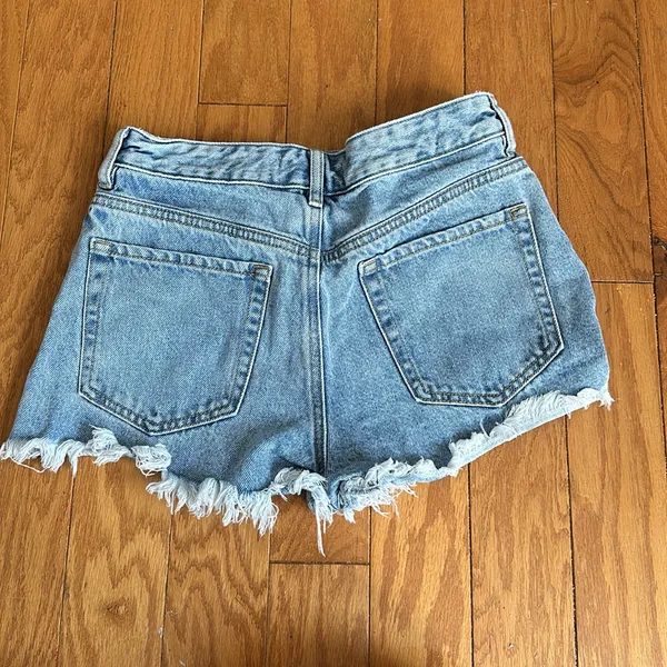Pacsun High Rise Jean Shorts - Image 2