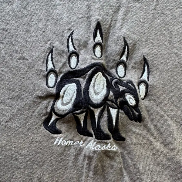 Embroidered Alaska Destination Tee - Image 5