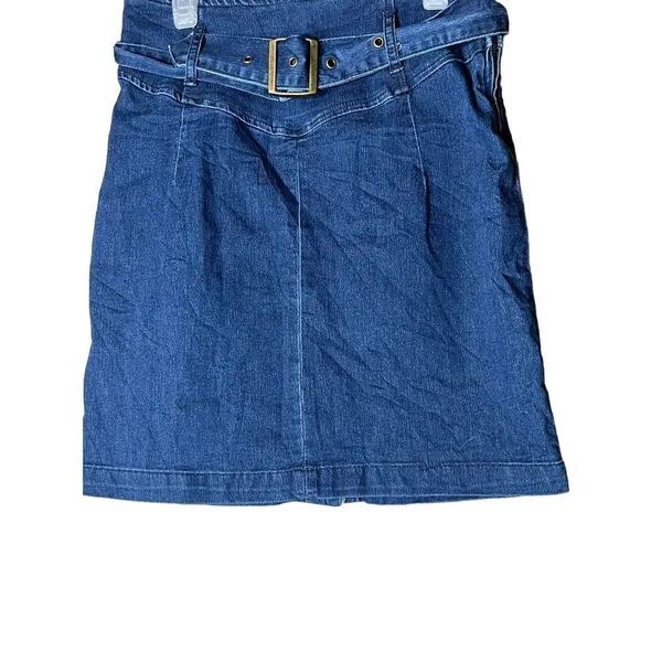 ‎Free People jean mini skirt size 2 - Image 3