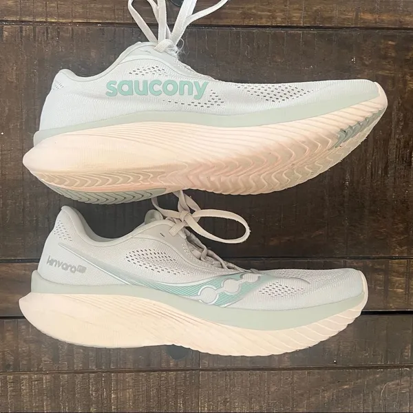 Saucony Ride 15 Womens Size 9.5 Pink‎ Athletic Running Shoes Sneakers FoamFit - Image 7