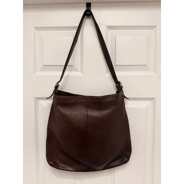 Coach Vintage Slim‎ Legacy Tote Bag Mahogany Brown 9406 Made in USA - Image 2