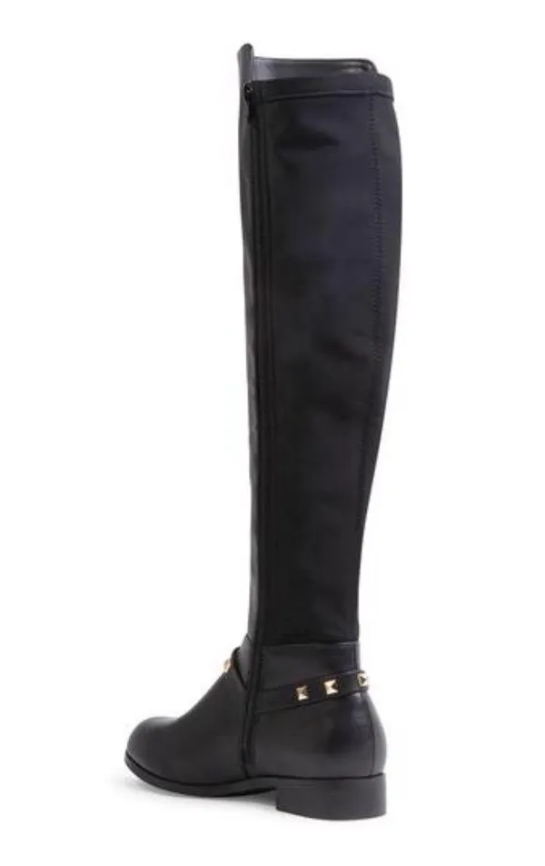 Steve Madden NEW Ramira Black Knee High Boots - Image 2