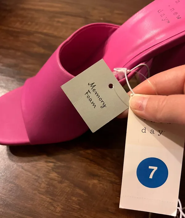 A New Day target  memory foam heels - Image 6