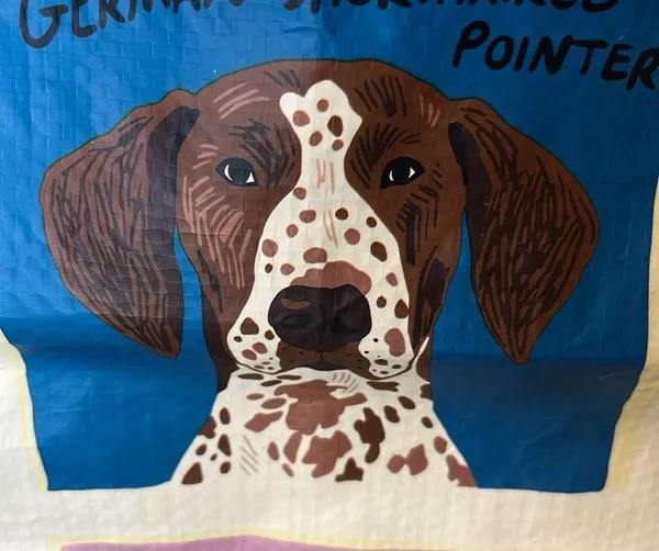 Puppy Dog Collage Bag Giant Shoulder Tote Reusable TJ Maxx - Image 9