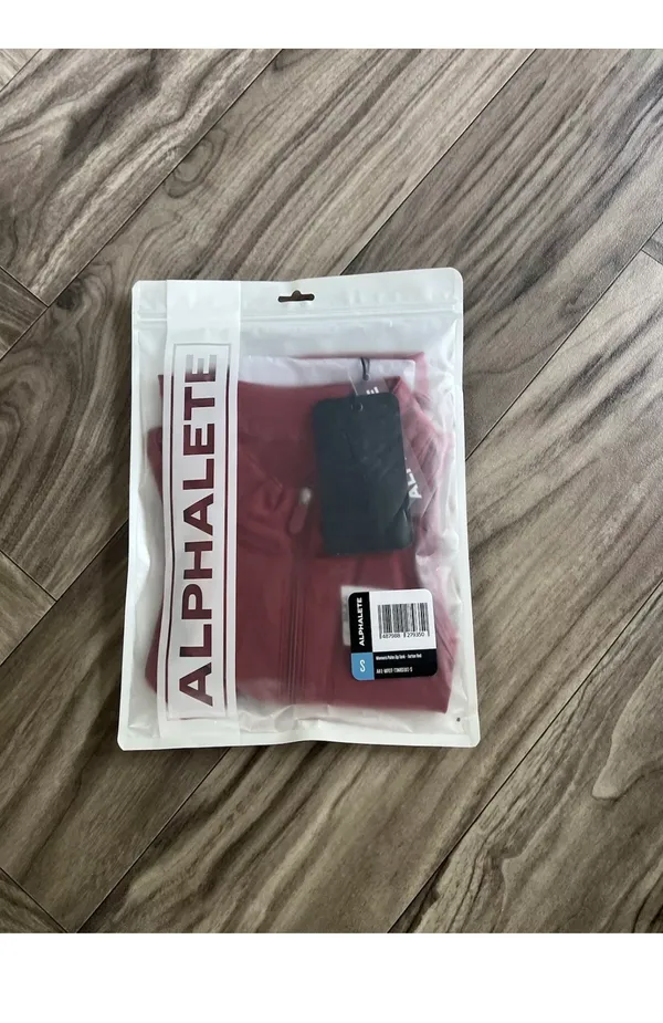 Pulse Zip Tank - Tartan Red Size Small - Image 9