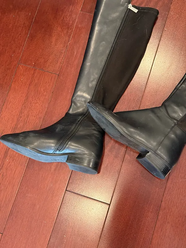 Michael Kors Boots Leather Black - Image 4