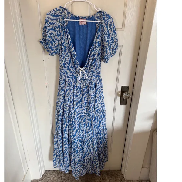 Banjanan Norma‎ Dress in Shadow Bloom Marina Size medium - Image 3