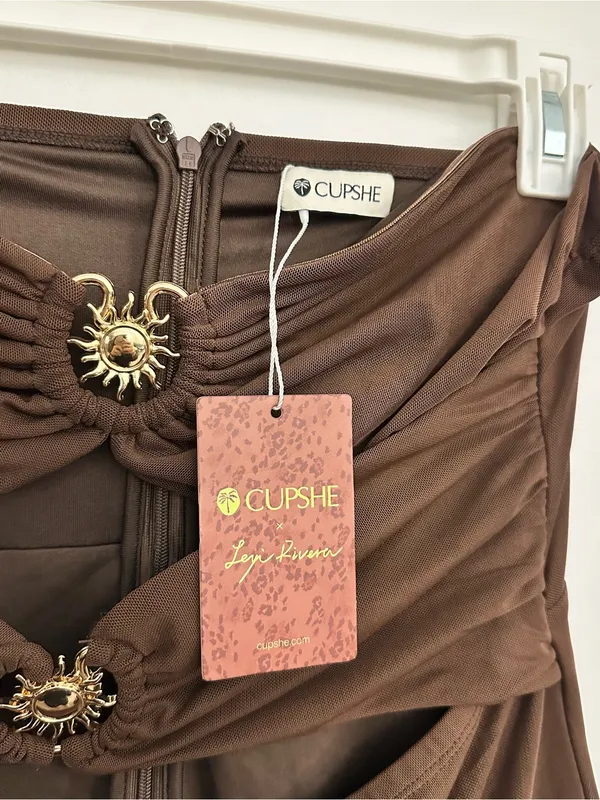Cupshe X Lexi Rivera Sun Worship Mini Dress NWT Large - Image 7