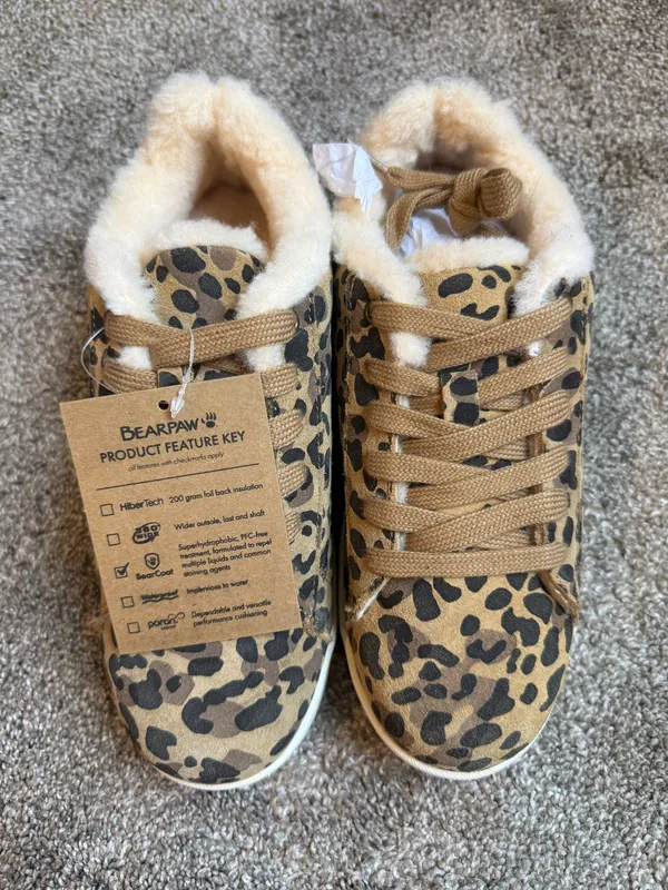Bearpaw Leopard Women’s Sneakers  - Image 4
