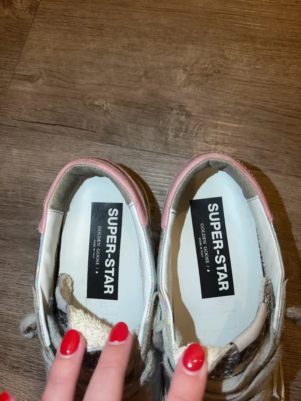 Golden Goose Superstar Sneakers 39 Glitter - Image 4