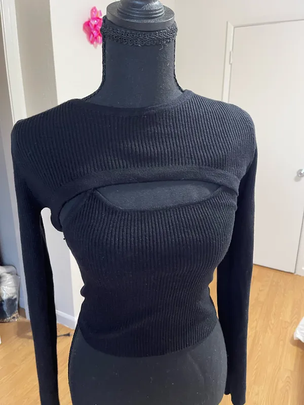 Two piece top Black - Image 2