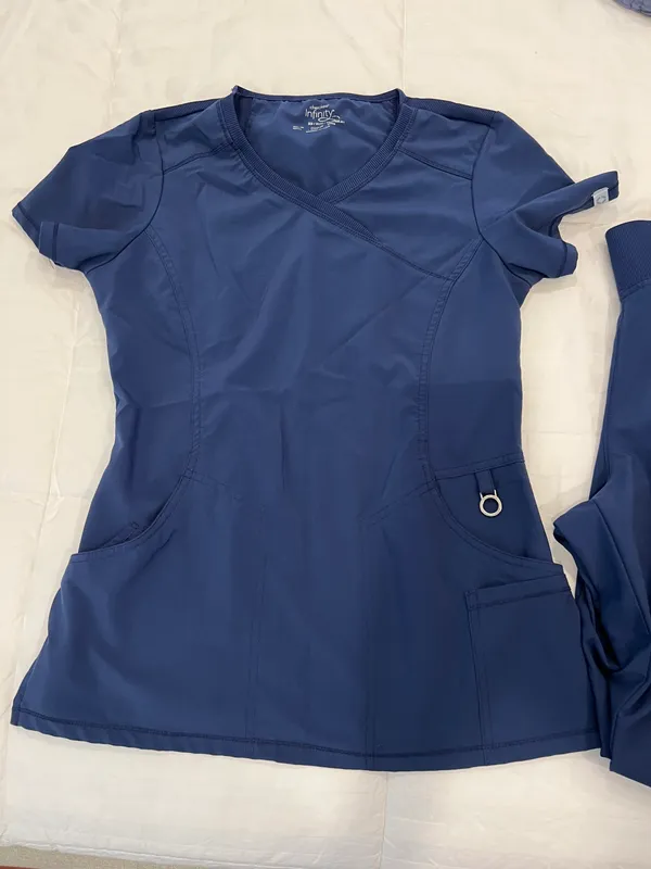 Cherokee Infinity Navy Blue Scrubs - Image 2