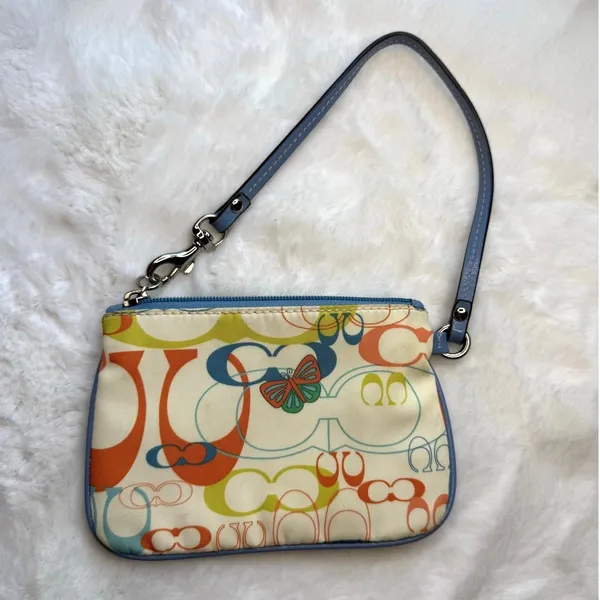 y2k Coach Butterfly Wristlet - Image 2