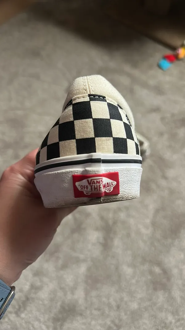 Men’s Slip-On Vans Checkered - Image 12