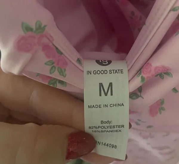 Women’s pink athletic dress - Image 3