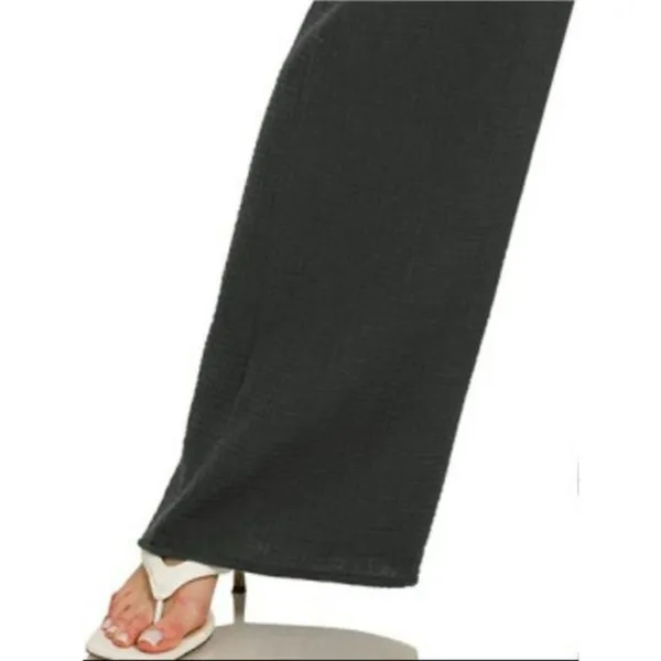 Zenana Double Gauze Elastic Band Pants‎ - Image 3